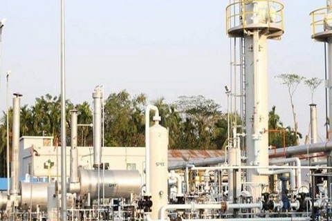 ভোলার গ্যাসক্ষেত্র খেকে পরীক্ষামূলক গ্যাস উত্তোলন শুরু